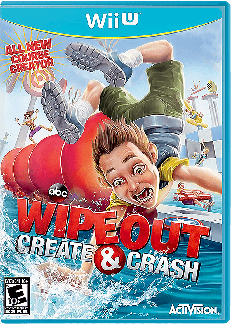 Wipeout: Create & Crash box art for Wii U